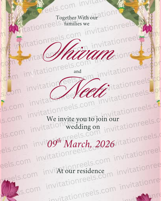 Creative Wedding Invitation Videos 