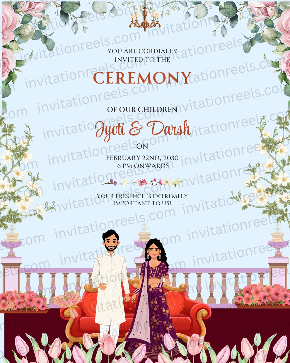 Dastar Bandi Ceremony Invitation 